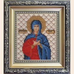 Набор для вышивания бисером ЧАРИВНА МИТЬ "Икона святой мученицы Раисы"